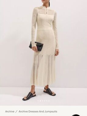 ME+EM Knitted Maxi Dress NWT